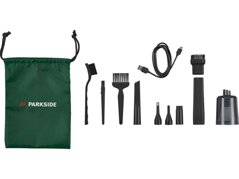 Mini soffiatore ricaricabile 3 in 1