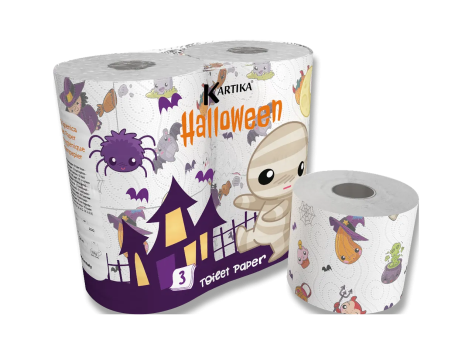 Carta igienica Tema Halloween