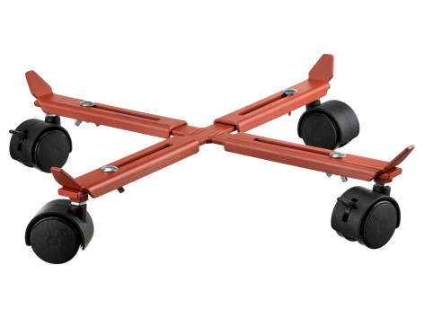 Portavaso telescopico con rotelle