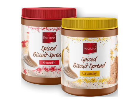 Crema spalmabile a base di biscotti