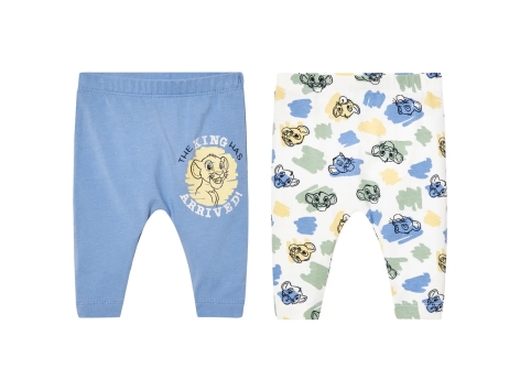 Leggings da neonati “Mickey Mouse, Il Re Leone o Winnie the Pooh”, 2 pezzi