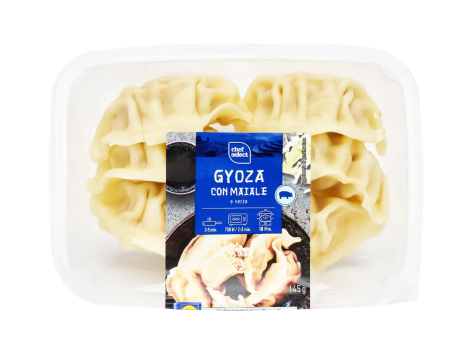 Gyoza con maiale e verza