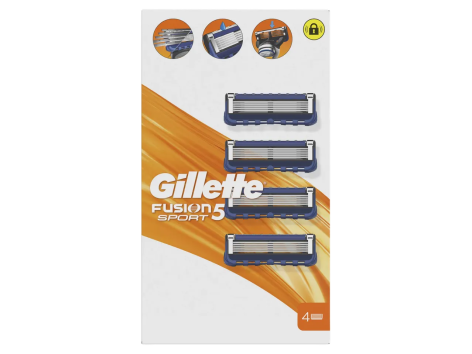 Fusion5 Sport 1 rasoio + 4 lamette di ricambio