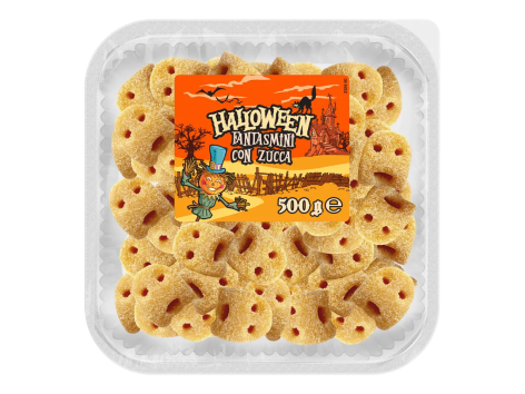 Gnocchi di patata a forma di fantasmini alla zucca