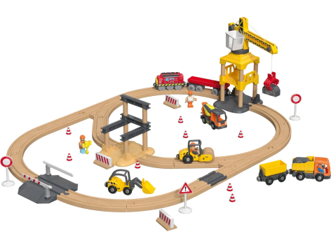 Pista in legno “Luna park o Cantiere”