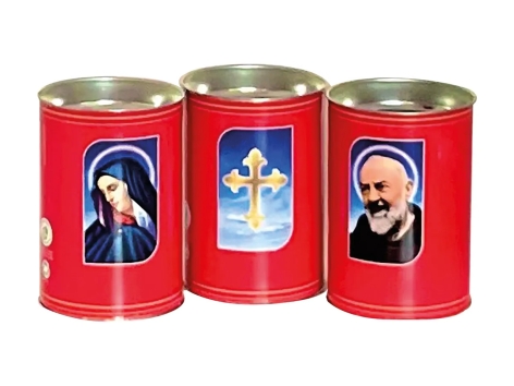 Cero votivo con ghiera