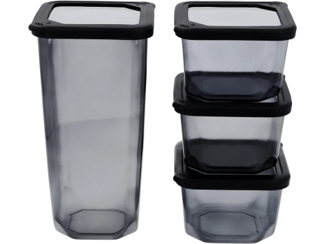 Set contenitori da cucina, 3 o 4 pezzi