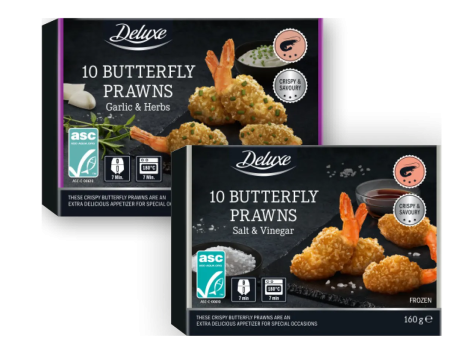 Gamberetti con panatura croccante