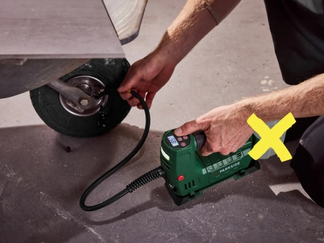 Compressore ricaricabile