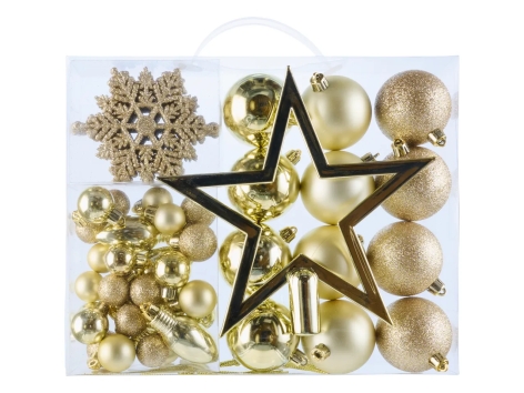 Decorazione per albero di Natale, 51 pezzi