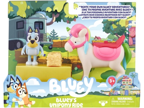 Set gioco con personaggi “Bluey”