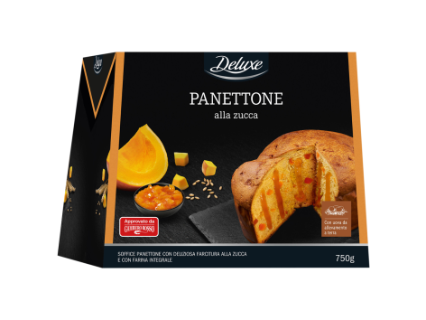 Panettone alla zucca con farina integrale