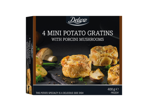 Sformatini di patate con porcini