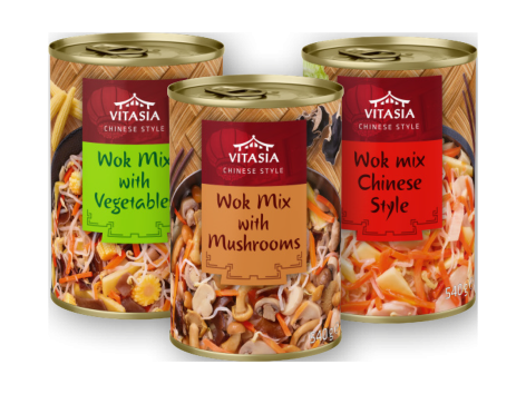 Mix di verdure asiatiche per wok