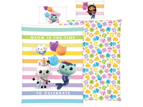 Parure copripiumino per bambini “gabby´s dollhouse”