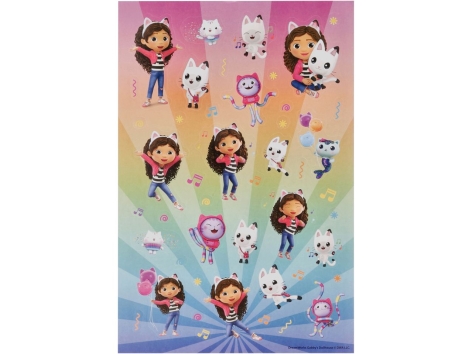 Set adesivi, 500 pezzi “Gabby's Dollhouse”