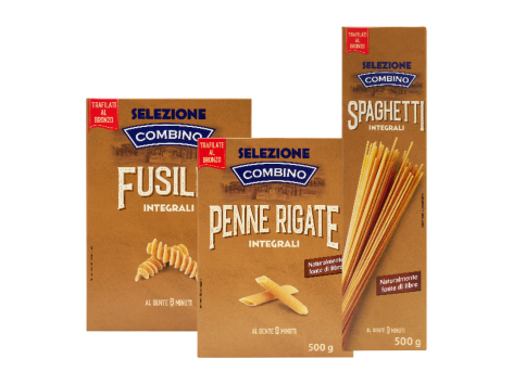 Spaghetti, penne o fusilli integrali