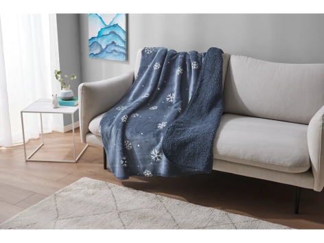 Plaid natalizio 140x180 cm