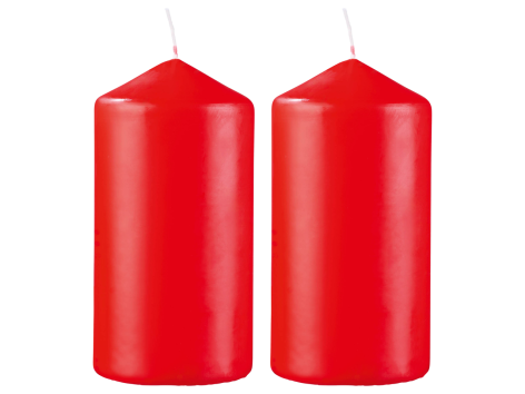 Candele natalizie, 2, 4 o 6 pezzi