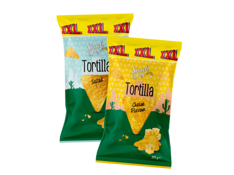 Tortilla Snack di mais XXL
