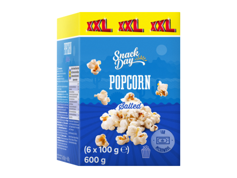 Popcorn salati per microonde XXL