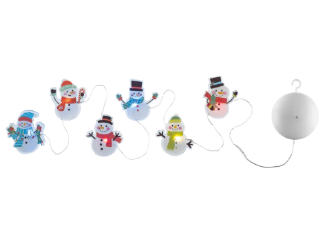 Adesivi natalizi LED per finestre