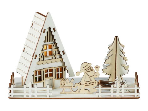 Casetta decorativa a LED