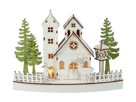 Casetta decorativa a LED