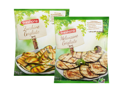 Zucchine o melanzene grigliate