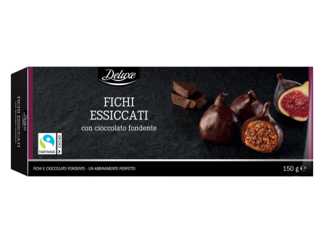Fichi ricoperti di cioccolato fondente
