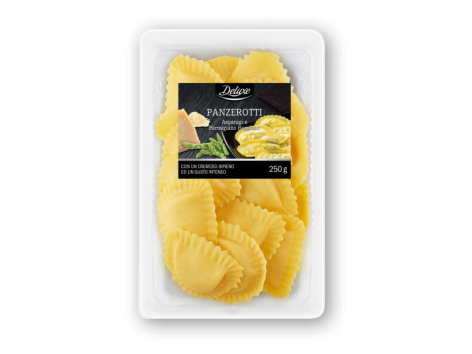 Panzerotti con asparagi e Parmigiano Reggiano