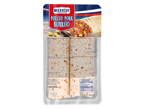 Burrito farcito con Pulled Pork