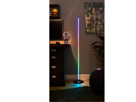 Piantana a LED con sensore audio