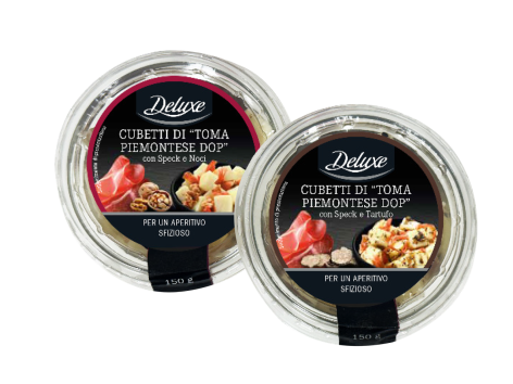 Cubetti di "Toma Piemontese DOP"