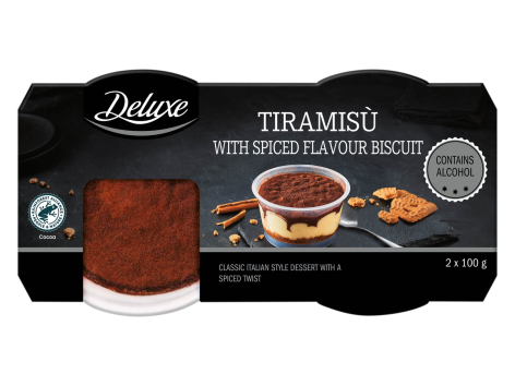 Tiramisù ai biscotti speziati