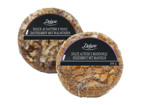 Specialità di fichi con mandorle o di datteri con noci