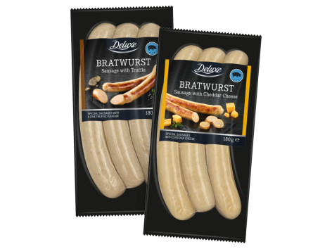 Bratwurst al tartufo o al formaggio