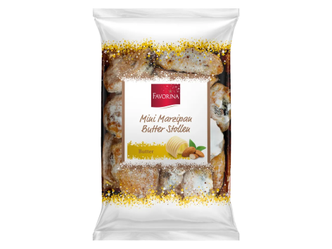 Mini-Stollen - Dolcetti di marzapane con burro