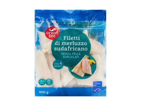 Filetti di merluzzo sudafricano