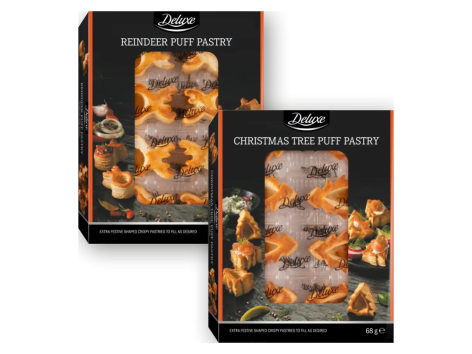 Vol-au-vent a forma di alberello o renna