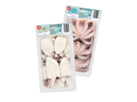 Seppie o polpi assortiti