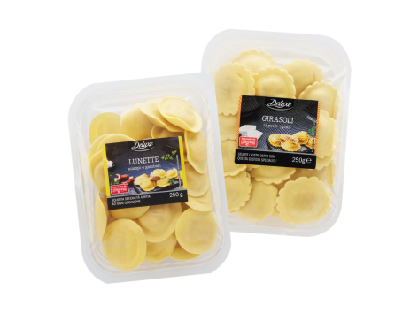 Lunette agli scampi o Girasoli pesce spada