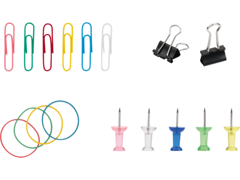 Box graffette e puntine da ufficio