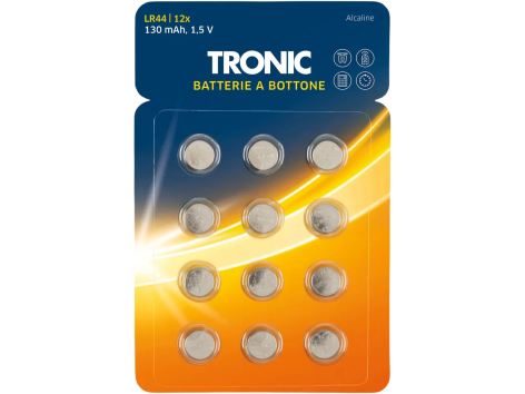 Batterie a bottone, 6 o 12 pezzi