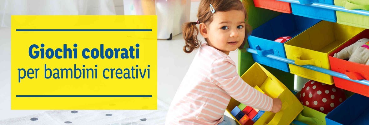 Giochi colorati per bambini creativi