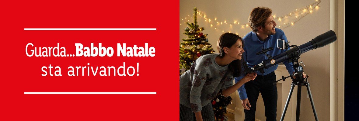 Guarda...Babbo Natale sta arrivando!