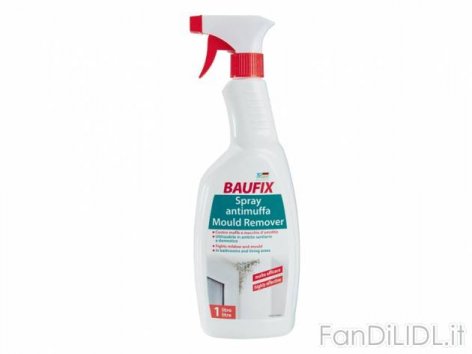 Spray antimuffa (Pulizia della casa, sistemazione)