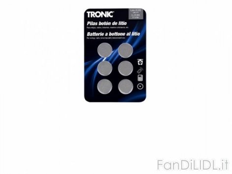 Batterie a bottone (Officina, attrezzi, Lidl tecnico)