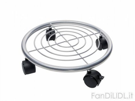 Portavaso con rotelle (Giardino)