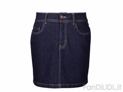 Minigonna in jeans (Moda, abbigliamento)